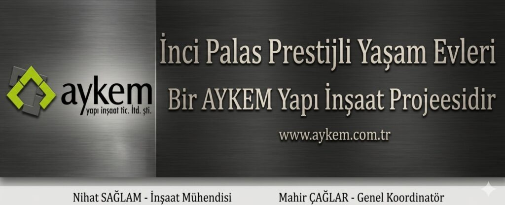 Samsun satılık daire firması inci palas aykem insaat