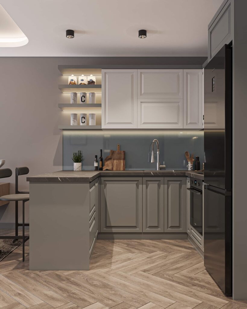 Samsun Satılık Daire İnci Palas Daire İçi Neo Klasik Shaker